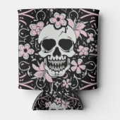 Girly Vintag Skull Dosenkühler (Vorderseite)