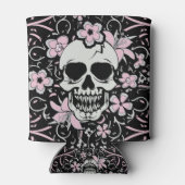Girly Vintag Skull Dosenkühler (Rückseite)