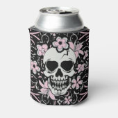 Girly Vintag Skull Dosenkühler (Kanne Rückseite)