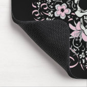 Girly Vintag Skull Mousepad (Ecke)