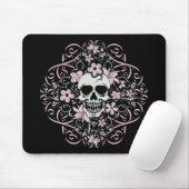 Girly Vintag Skull Mousepad (Mit Mouse)
