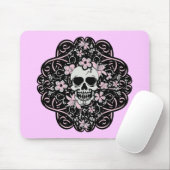Girly Vintag Skull Mousepad (Mit Mouse)