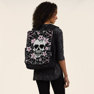 Girly Vintag Skull Rucksack