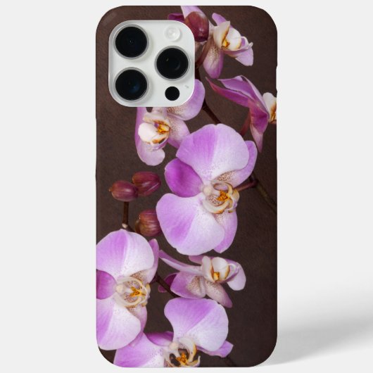 Girly Violet Blume Case-Mate iPhone Hülle (Rückseite)