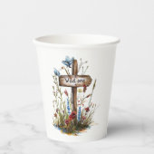 Girly Wild One Pappbecher (Vorderseite)