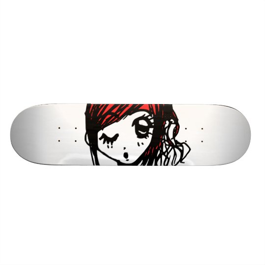 GirlyBoard 20,1 Cm Skateboard Deck