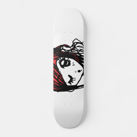 GirlyBoard Skateboard (Vorderseite)
