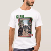 Giro 1909 T - Shirt Italien Flaggenfarben angepass (Vorderseite)