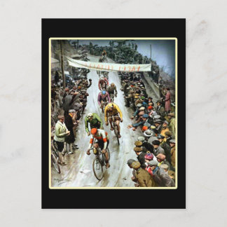 Giro 1912 Italien - Gaben für Radfahrer Postkarte