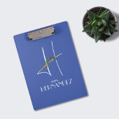 Giro boho Wasserfarbe erste H Klemmbrett