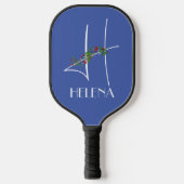 Giro boho Wasserfarbe erste H Pickleball Schläger (Vorderseite)