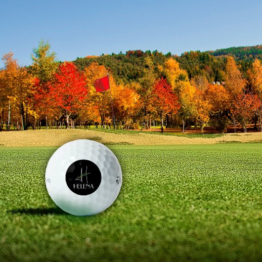 Giro boho Wasserfarbe Erstschwarz Golfball