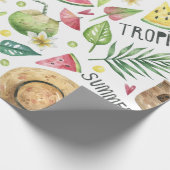 Giro Colorful Beach Relax Geschenkpapier (Ecke)