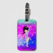 Giro del Malcantone Gymnastik im Tessin Gepäckanhänger (Vorderseite Vertikal)