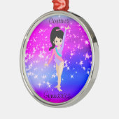 Giro del Malcantone Gymnastik im Tessin Ornament Aus Metall (Links)