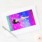 Giro del Malcantone Gymnastik im Tessin Rechteckiger Aufkleber (Umschlag)