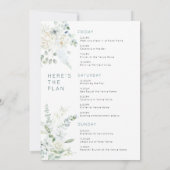 Giro del Malcantone Junggeselinnen-Abschied Einladung (Rückseite)