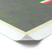 GIRO D'ITALIA BIKE POSTER (Ecke)