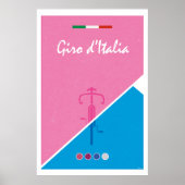 Giro d'Italia Poster (Vorne)
