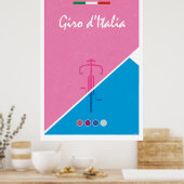 Giro d'Italia Poster (Küche)