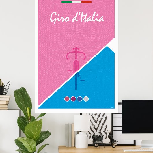 Giro d'Italia Poster (Heimbüro)