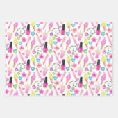 Giro Summertime Ice Creme Lipstick Limon Geschenkpapier Set (Vorderseite)