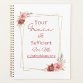 Giro Watercolor Floral Christlich Planer (Vorderseite)