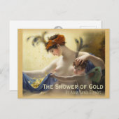 Girodet Dusche von Gold CC0680 Postkarte (Vorne/Hinten)