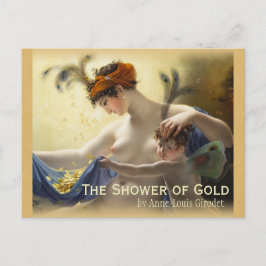 Girodet Dusche von Gold CC0680 Postkarte
