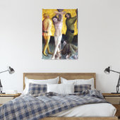 Girolamo Romanino die Leitelle Leinwanddruck (Insitu (Schlafzimmer))