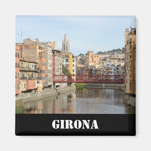 Girona (Gerona) Magnet (Vorne)