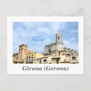 Girona (Gerona) Postkarte