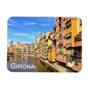 Girona Kühlschrankmagnet von Velvet Escape Magnet