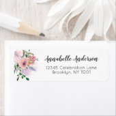 Girona Moderne Rose Pastel Pink Wasserfarbe (Insitu)