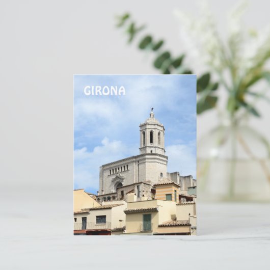 Girona Postcard Postkarte (Stehend Vorderseite)
