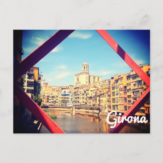 Girona Postcard Postkarte (Vorderseite)