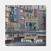 Girona, Spanien Magnet (Vorne)