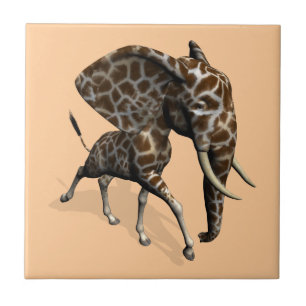 Girphant oder Eleffe Fliese