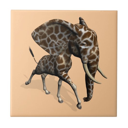 Girphant oder Eleffe Fliese (Vorderseite)