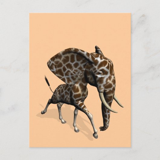 Girphant oder Eleffe Postkarte (Vorderseite)