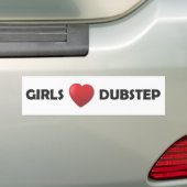 Girsl Herz Dubstep Autoaufkleber (Auf Auto)