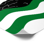 Girvan flag poster (Ecke)