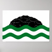 Girvan flag poster (Vorne)