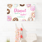 Giry Pink Aquamarin Pastel Donut Erwachsen Kinderg Banner (Insitu)