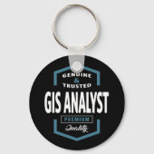 Gis Analyst | Geschenkideen Schlüsselanhänger (Vorderseite)