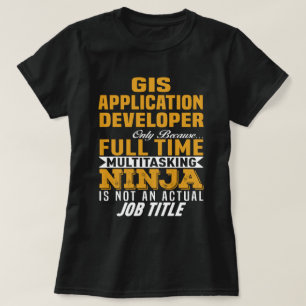 GIS-Anwendungsentwickler T-Shirt