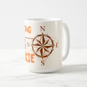 GIS, Geodesy, Surveyor drink Kaffeetasse (VorderseiteRechts)