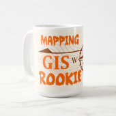 GIS, Geodesy, Surveyor drink Kaffeetasse (Vorderseite Links)