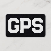 GIS GPS Services Premium Visitenkarte (Vorderseite)