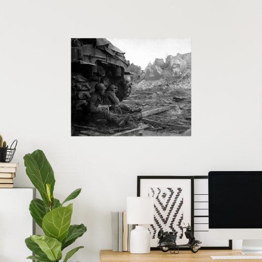 GI's in Geich, 1944 Poster (Heimbüro)